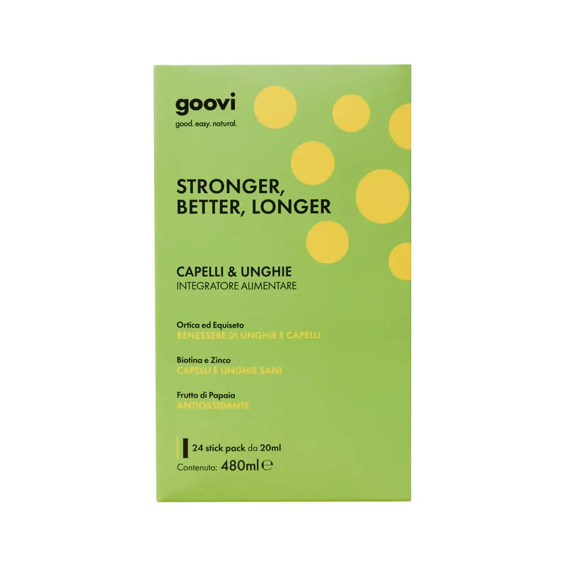 Capelli & Unghie STRONGER, BETTER, LONGER Stick Pack GOOVI | Pinalli