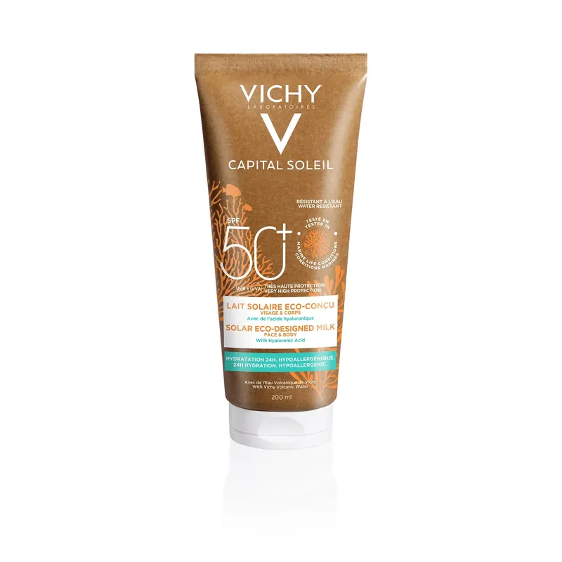 Capital Soleil Eco Latte SPF50+ 200ml VICHY | Pinalli