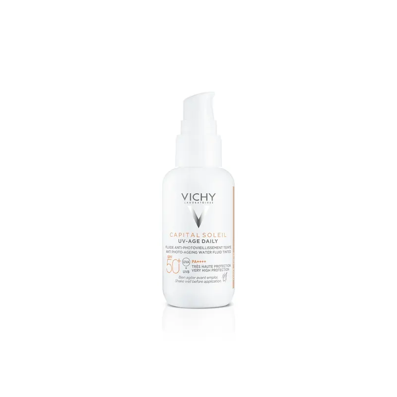 Capital Soleil UV-Age Fluido Anti-Fotoinvecchiamento Tinted SPF50+ VICHY | Pinalli