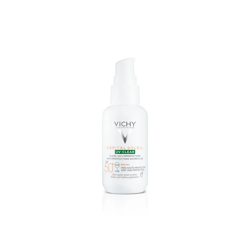 Capital Soleil UV-Clear Fluido Anti-Imperfezioni SPF50+ VICHY | Pinalli