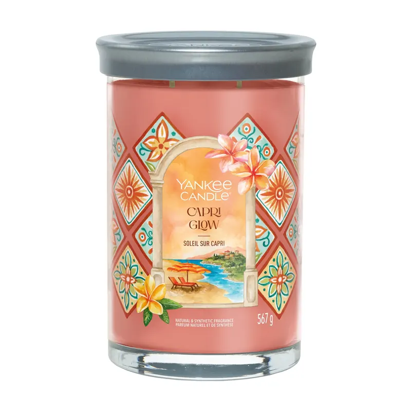Capri Glow LARGE YANKEE CANDLE | Pinalli