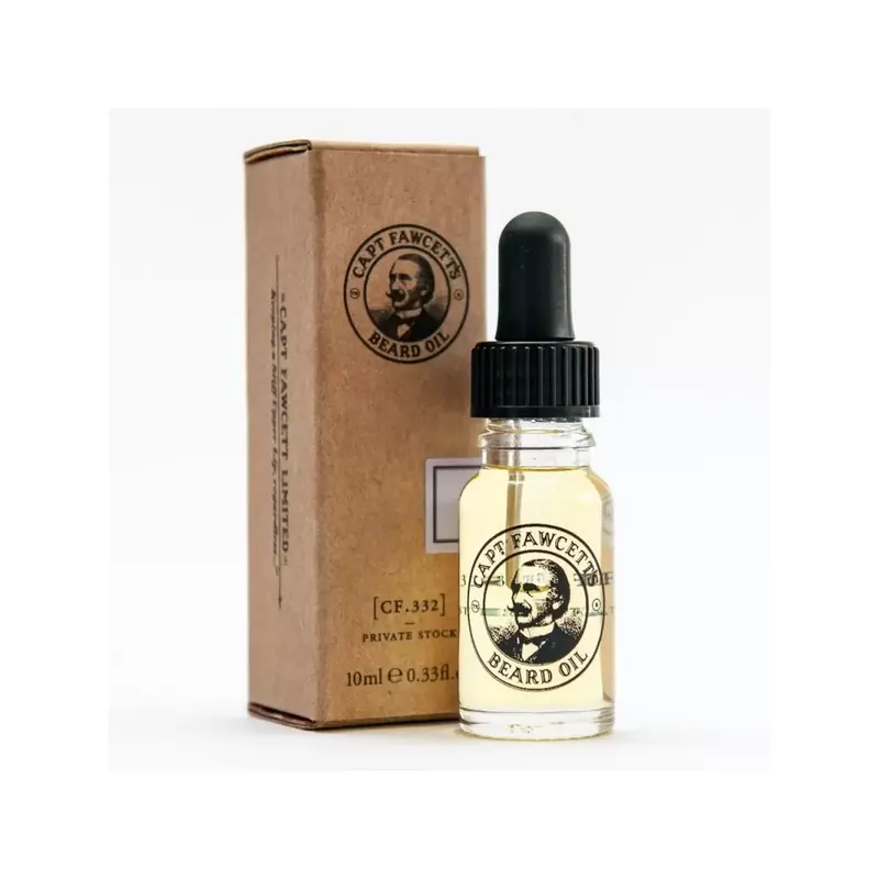 Captain Fawcett Beard Oil Private Stock 10ml Travel Size