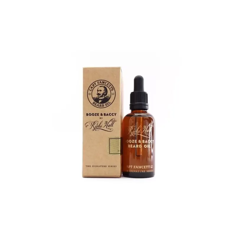 Captain Fawcett Beard Oil Ricki Hall's Booze & Baccy 50ml