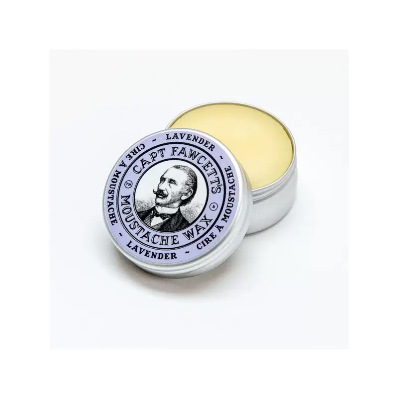 Captain Fawcett Moustache Wax Lavender 15ml