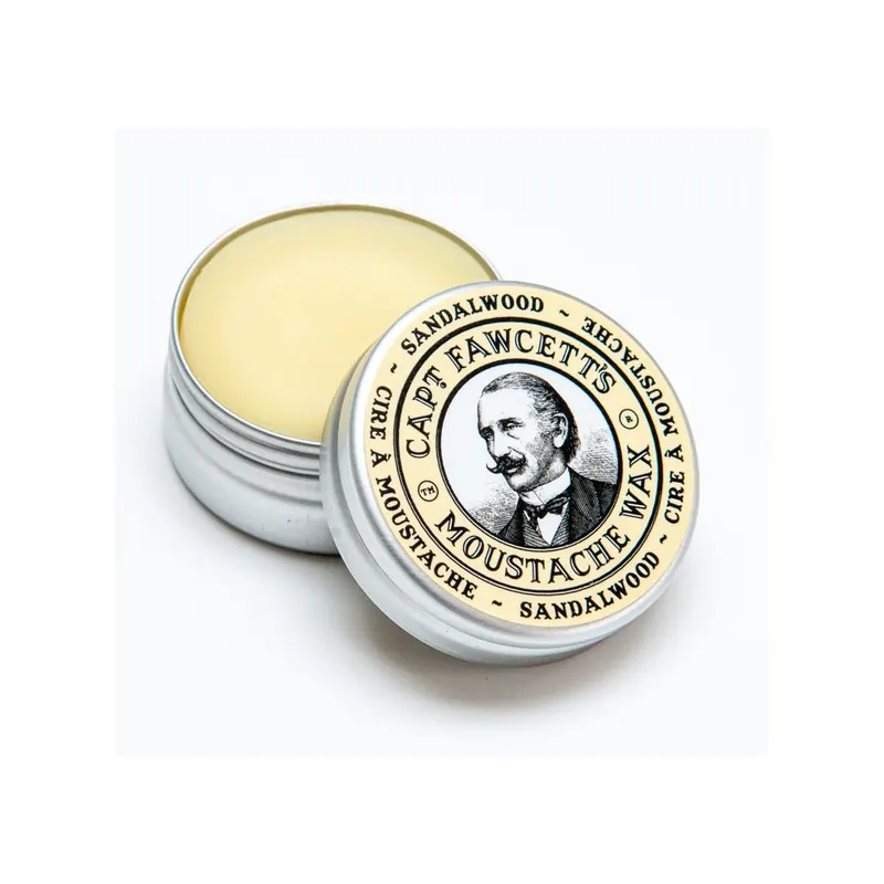 Captain Fawcett Moustache Wax Sandalwood 15ml