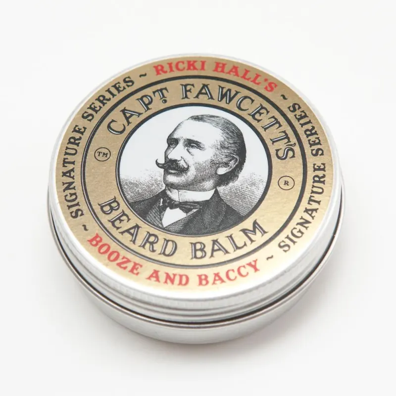 Captain Fawcett's Booze & Baccy Beard Balm 60ml