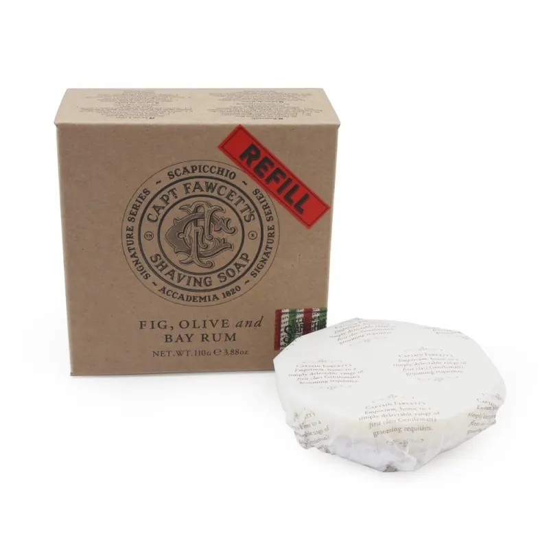 Captain Fawcett's Scapicchio Shaving Soap Refill 110g