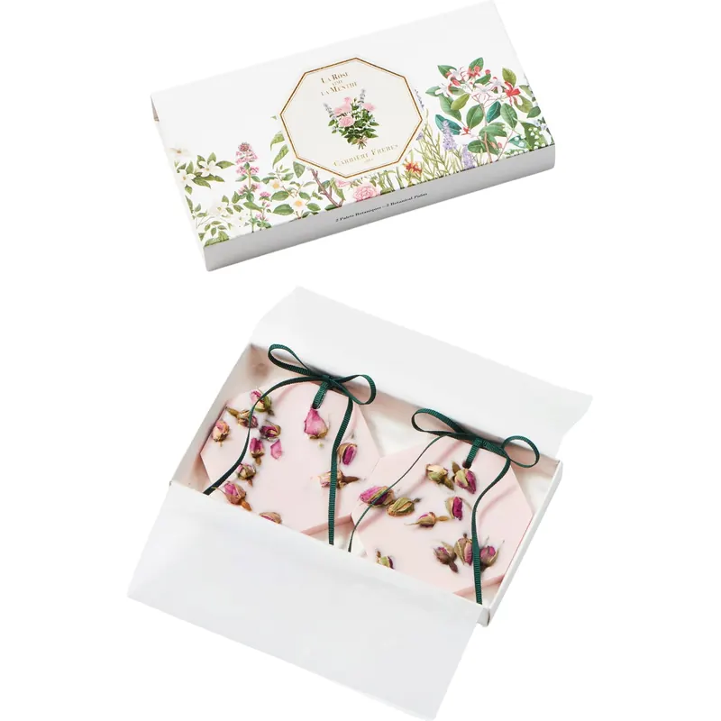 Carrière Frères Botanical Palets "La Rose aime la Menthe"