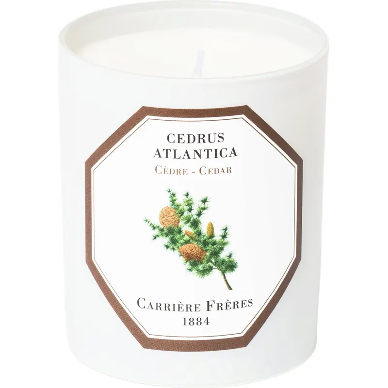 Carrière Frères Scented Candle Cedar, 185 g