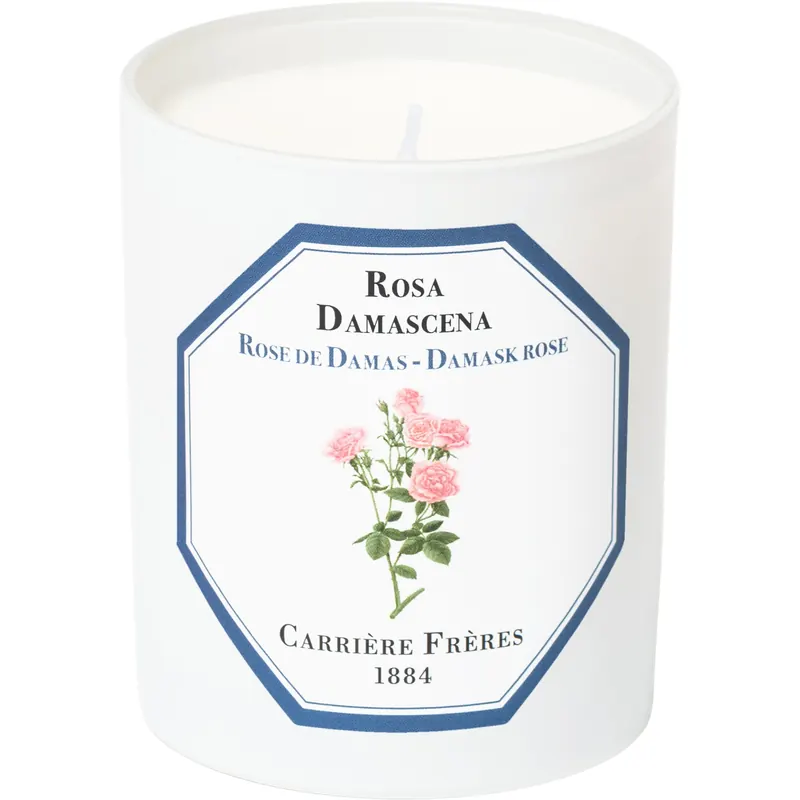 Carrière Frères Scented Candle Damask Rose, 185 g