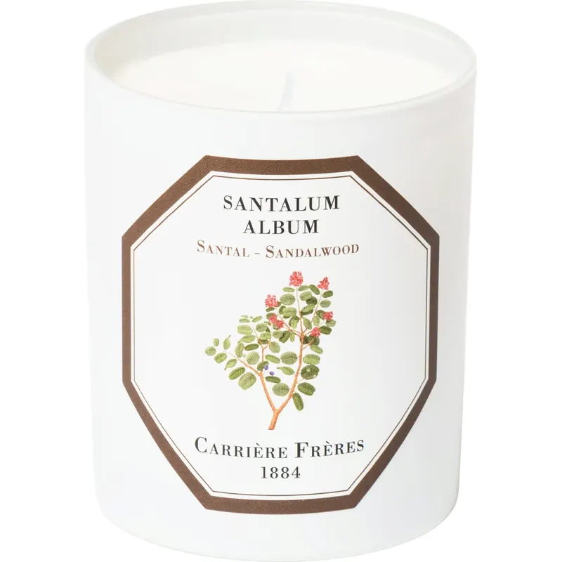 Carrière Frères Scented Candle Sandalwood, 185 g