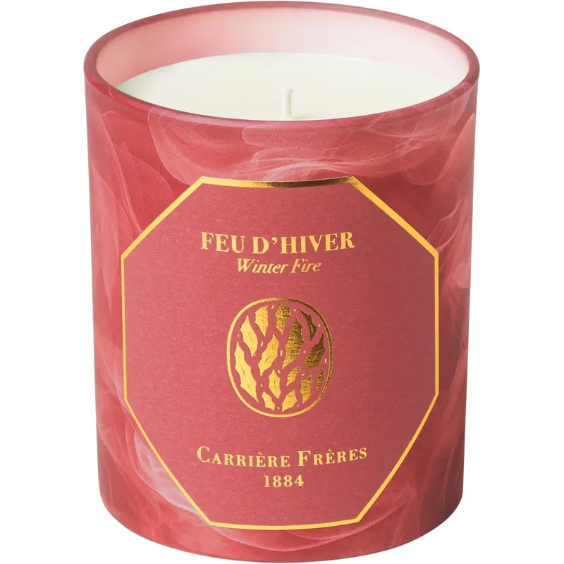 Carrière Frères Scented Candle Winter Fire