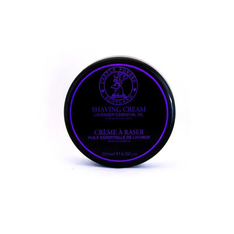 Castle Forbes Lavender Essential Oil Shaving Cream 200ml