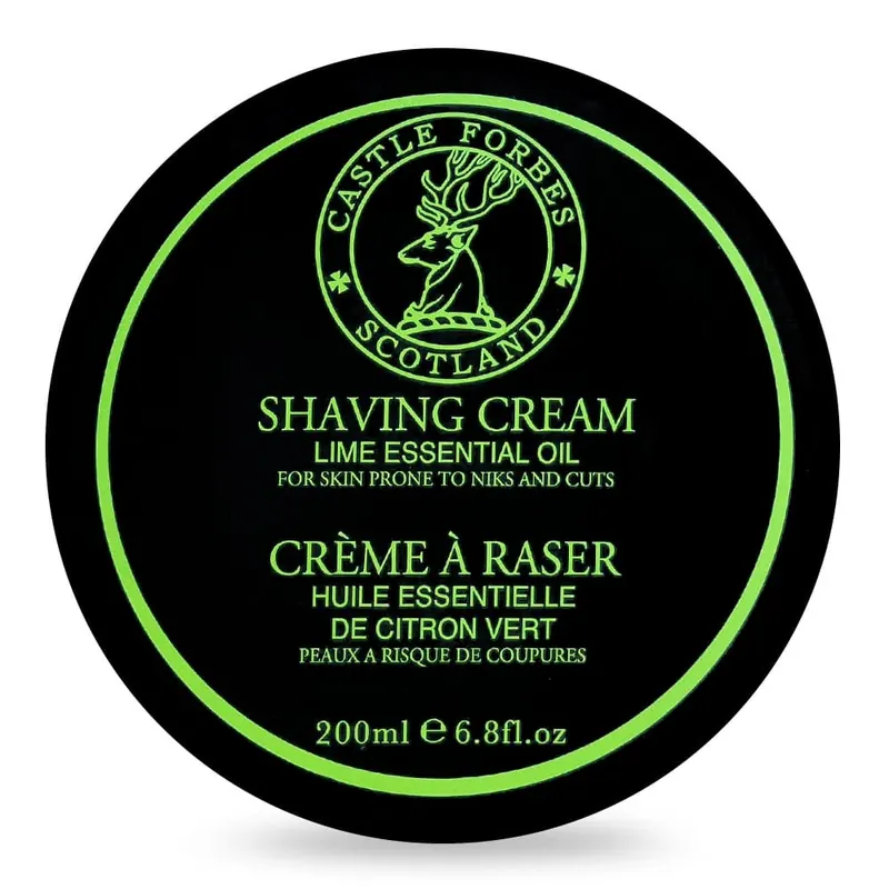 Castle Forbes Lime – Crema da barba 200 ml
