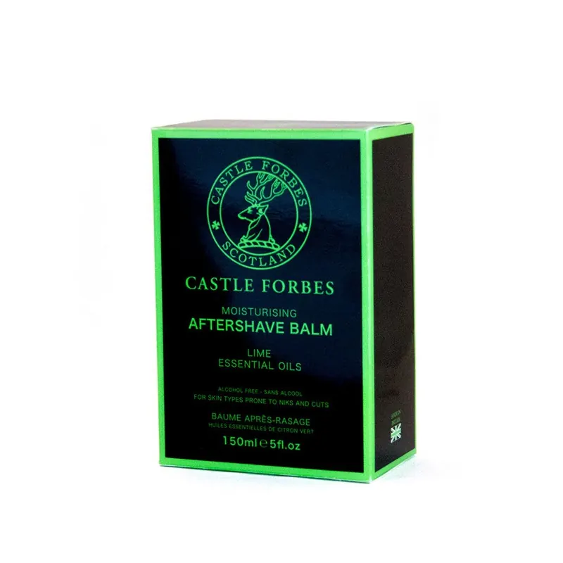 Castle Forbes Lime Essential Oil Moisturising Aftershave Balm 150ml