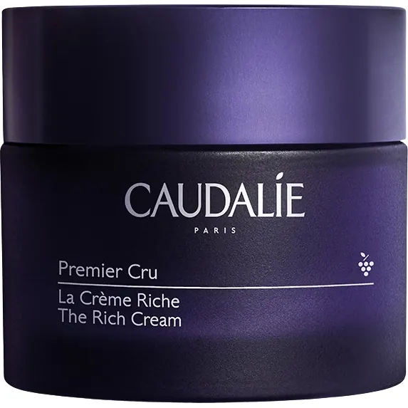 Caudalie Premier Cru - Crema Ricca con Brevetto Longevity + Bioceramidi, 50 ml