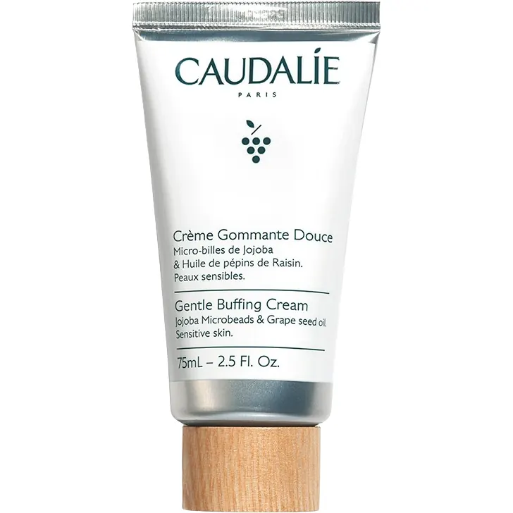 Caudalie Vinoclean - Crema Esfoliazione Delicata con Microsfere di Jojoba, 75 ml