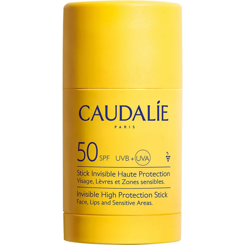 Caudalie Vinosun Protect - Stick Invisibile ad Alta Protezione SPF 50, 15 g