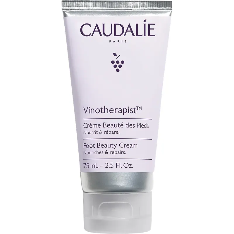 Caudalie Vinotherapist™ - Crema Bellezza dei Piedi con Burro di Karité Bio, 75 ml
