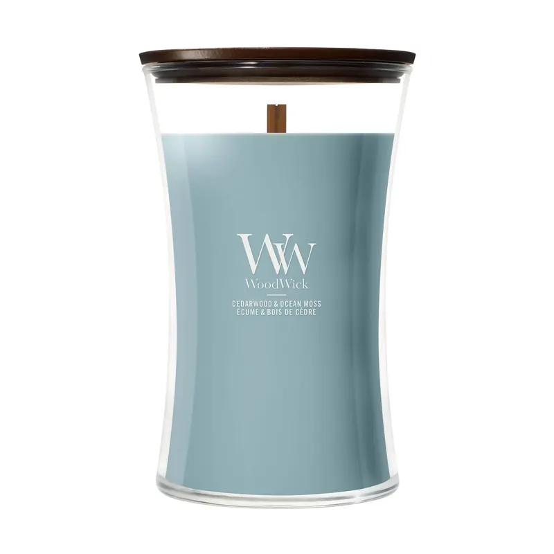 Cedarwood & Ocean Moss LARGE WOODWICK | Pinalli