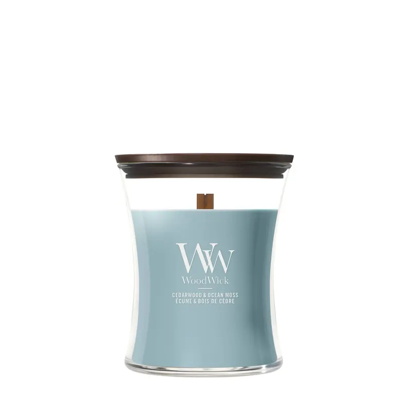 Cedarwood & Ocean Moss MEDIUM WOODWICK | Pinalli