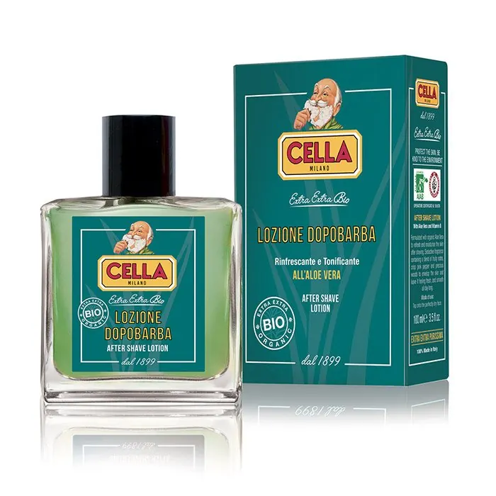 Cella Milano Bio – Lozione dopobarba all’aloe vera 100 ml