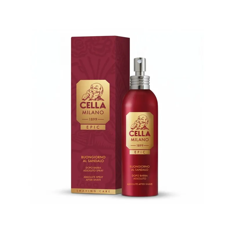Cella Milano Epic Aftershave Spray Absolute Buongiorno al Sandalo 100ml