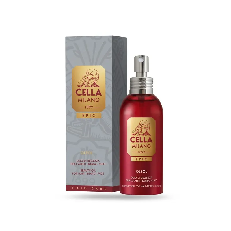Cella Milano Epic Beauty Oil for Hair, Beard & Face 50ml