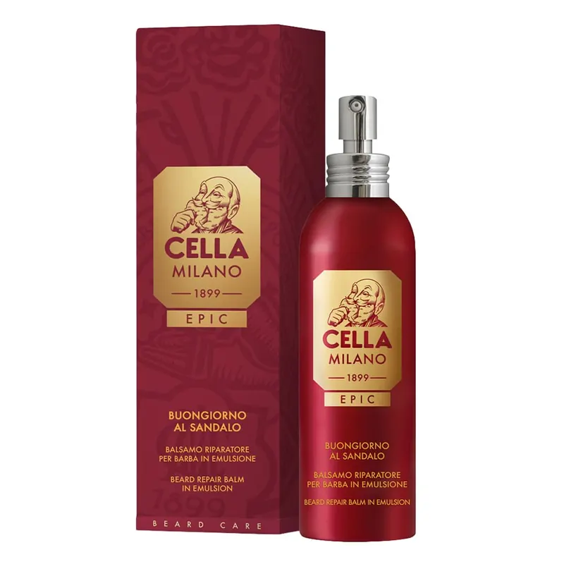 Cella Milano Epic Buongiorno al Sandalo – Balsamo barba 100 ml