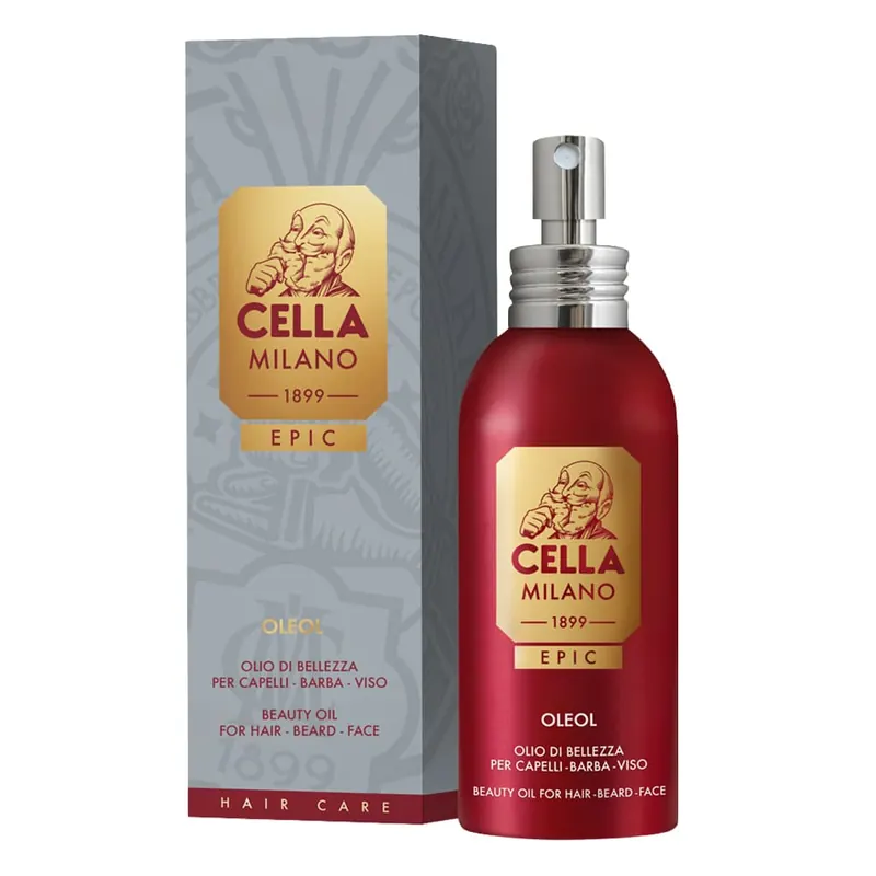 Cella Milano Epic OLEOL – Olio capelli, barba e viso 50 ml