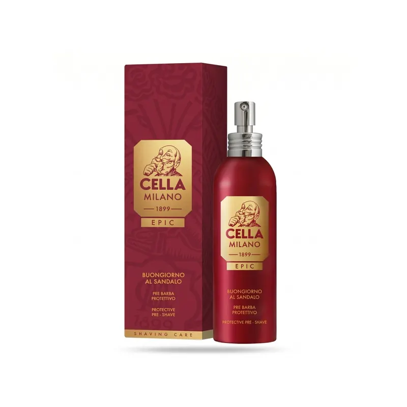 Cella Milano Epic Protective Pre Shave Buongiorno Sándalo 100ml
