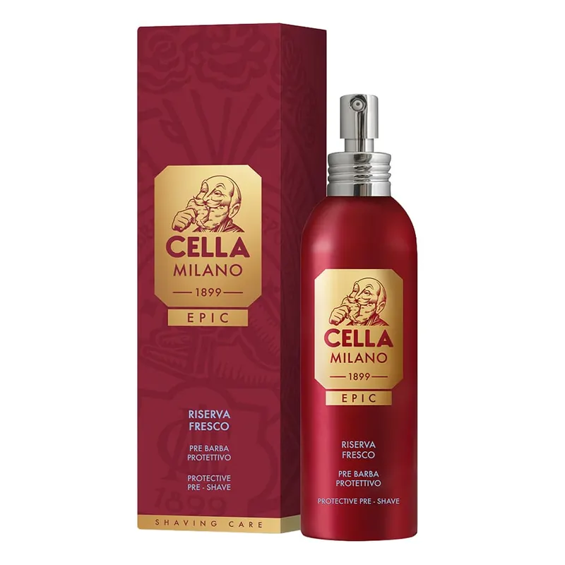 Cella Milano Epic Riserva Fresco – Gel prebarba protettivo 100 ml