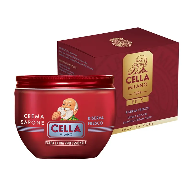 Cella Milano Epic Riserva Fresco – Sapone da barba 300 ml