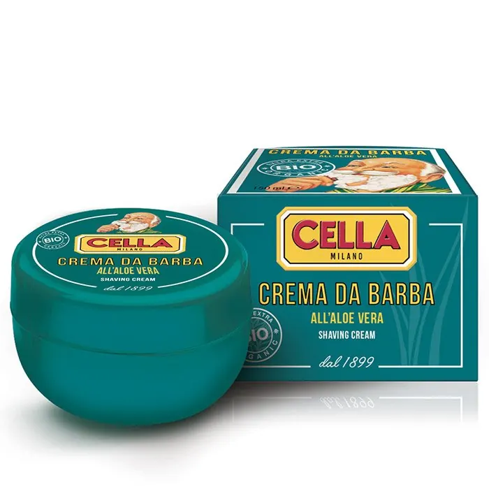 Cella Milano Extra Extra Bio – Crema da barba in ciotola 150 ml