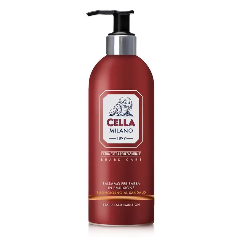 Cella Milano Extra Extra Professionale Buongiorno al Sandalo – Balsamo barba 500 ml