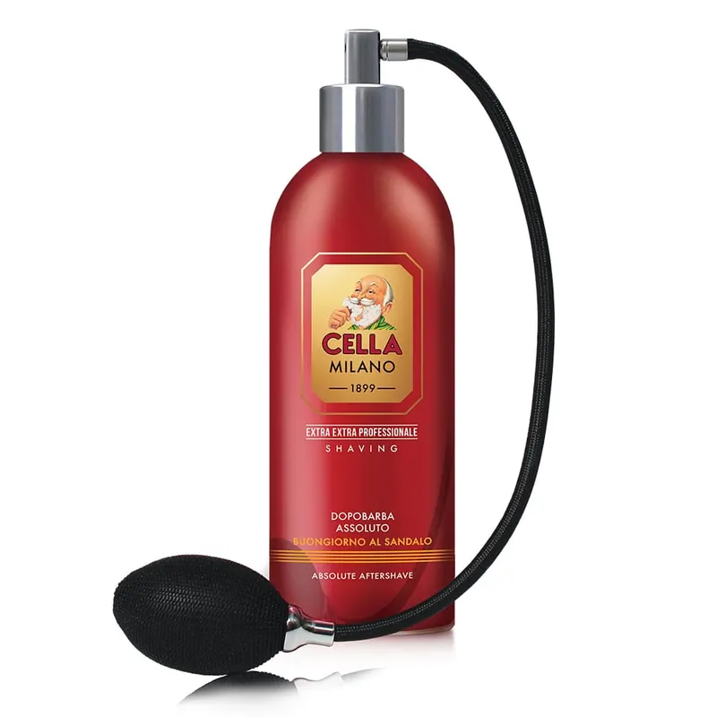 Cella Milano Extra Extra Professionale Buongiorno al Sandalo – Dopobarba 500 ml con vaporizzatore