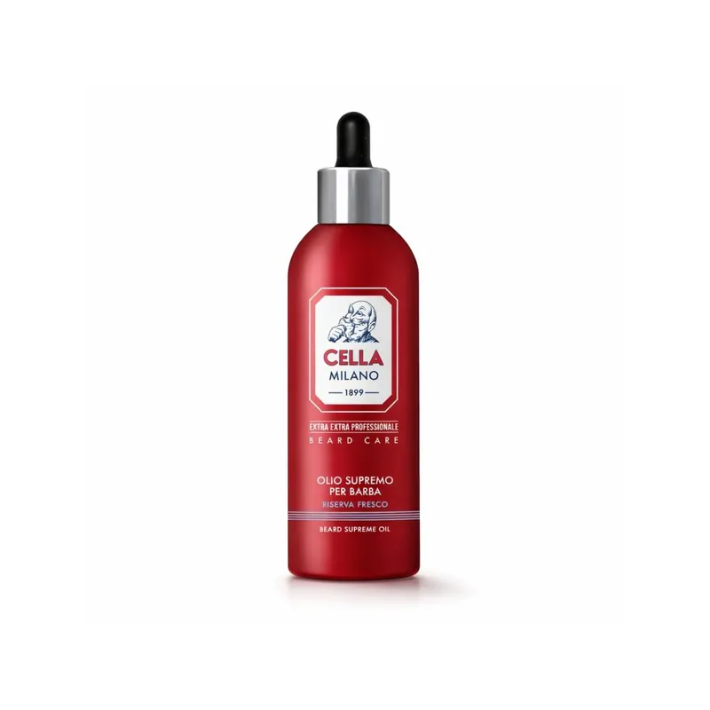 Cella Milano Extra Professionale Riserva Fresh Beard Oil with Sandalwood 100ml.