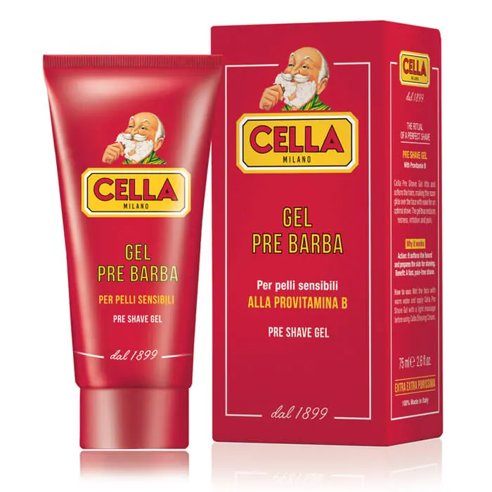 Cella Milano – Gel prebarba con provitamina B5 75 ml