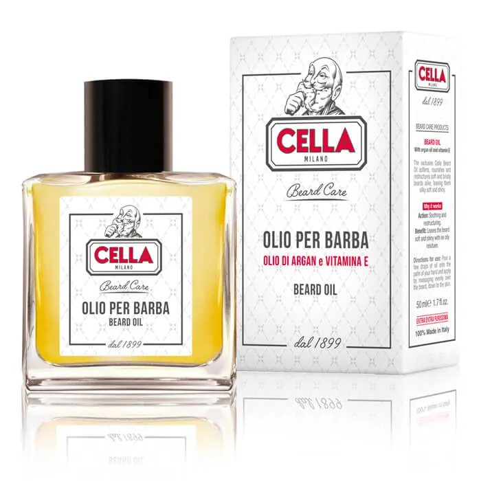 Cella Milano – Olio da barba con argan 50 ml