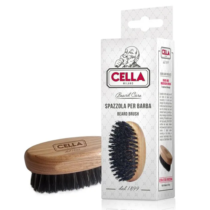 Cella Milano – Spazzola per barba in cinghiale e nylon