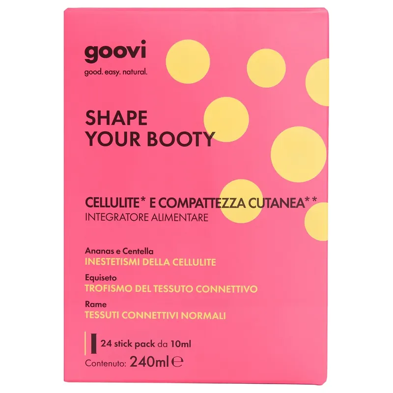 Cellulite E Compattezza Cutanea SHAPE YOUR BOOTY GOOVI | Pinalli