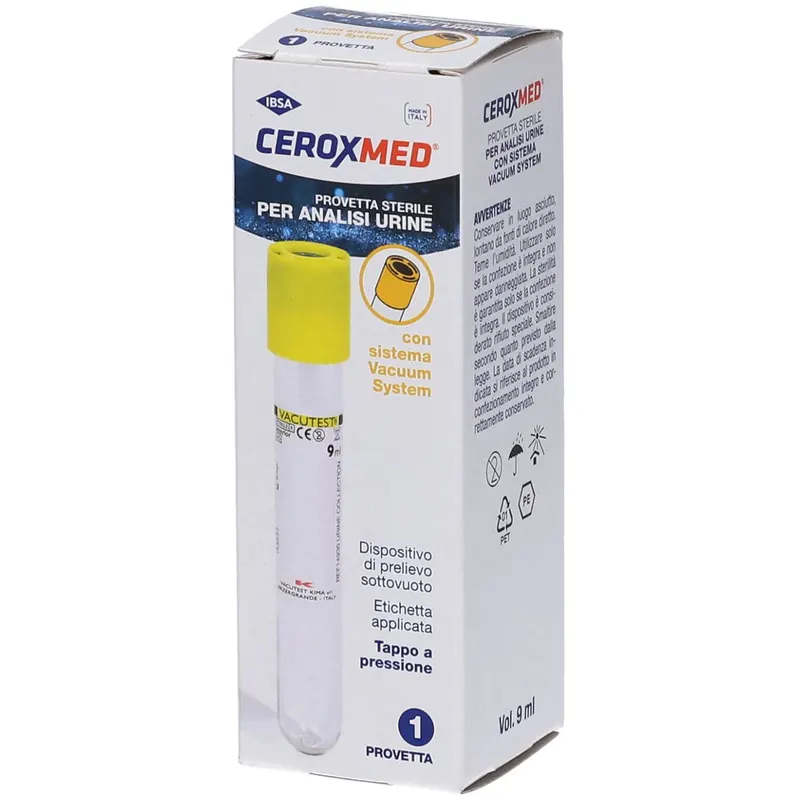 CEROXMED Provetta VACUUM SYSTEM
