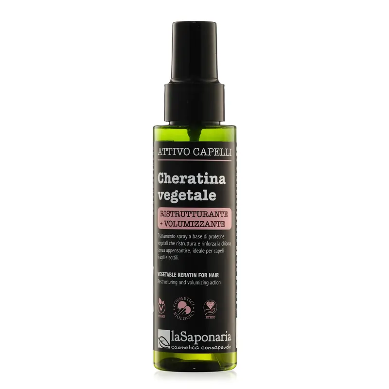 Cheratina vegetale 100ml LA SAPONARIA | Pinalli