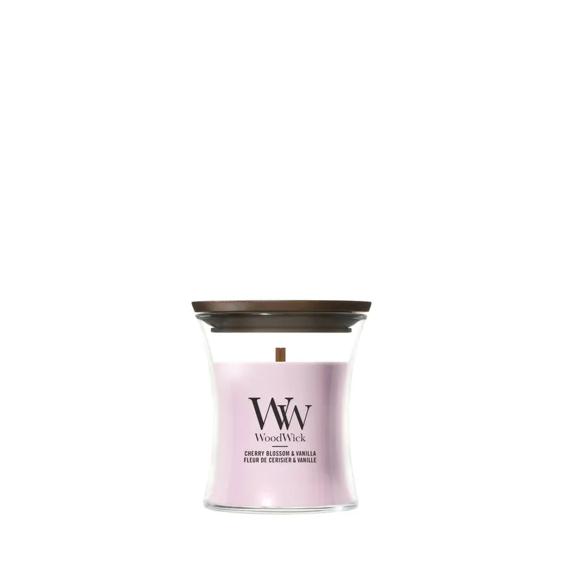 Cherry Blossom & Vanilla SMALL WOODWICK | Pinalli