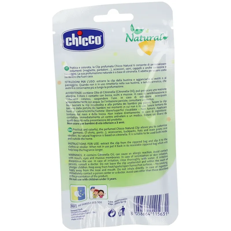 Chicco® Clip Profumata alla Citronella