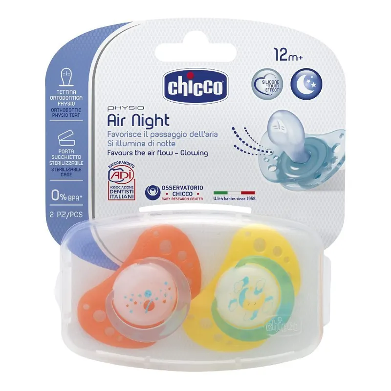 Chicco® Physio Air Night 16-36 m Silicone