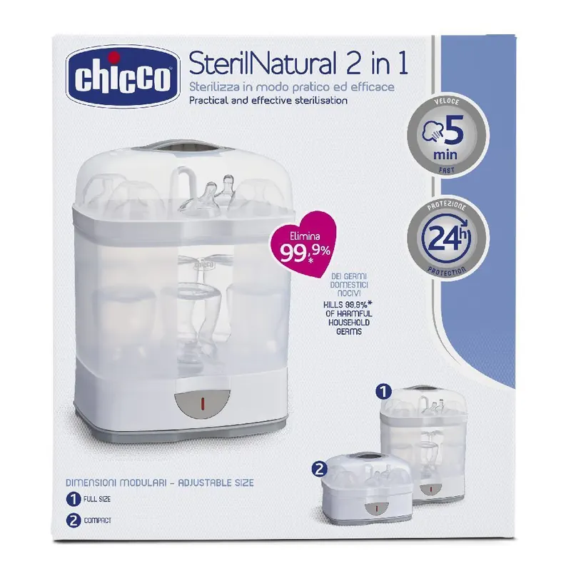 Chicco® SterilNatural 2in1