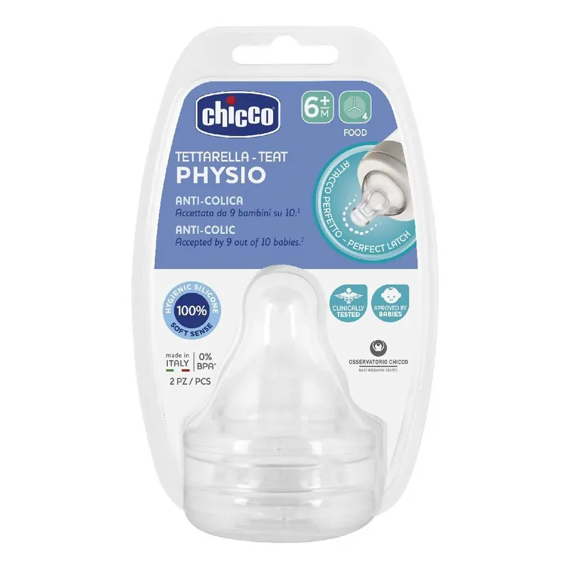 Chicco Tettarella Physio Silicone