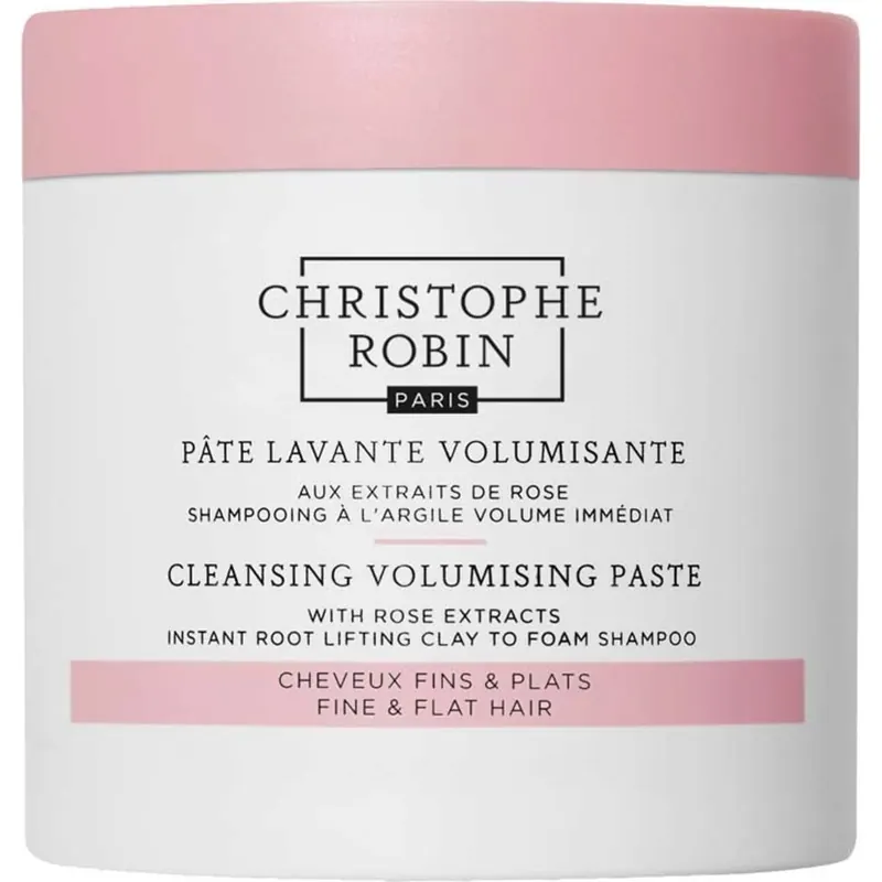 Christophe Robin Cleansing Volumising Paste Pure with Rose Extracts, 250 ml