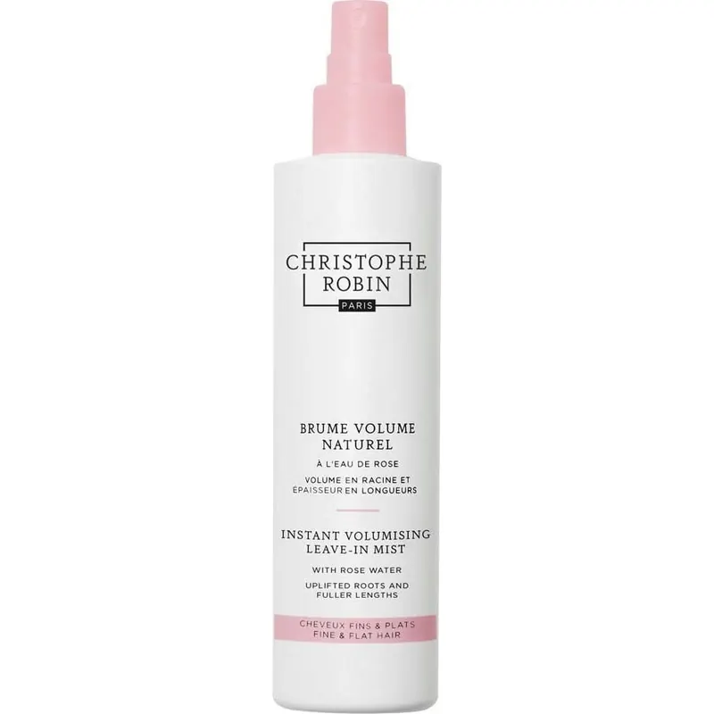 Christophe Robin Instant Volumising Leave-In Mist with Rose Water, 150 ml